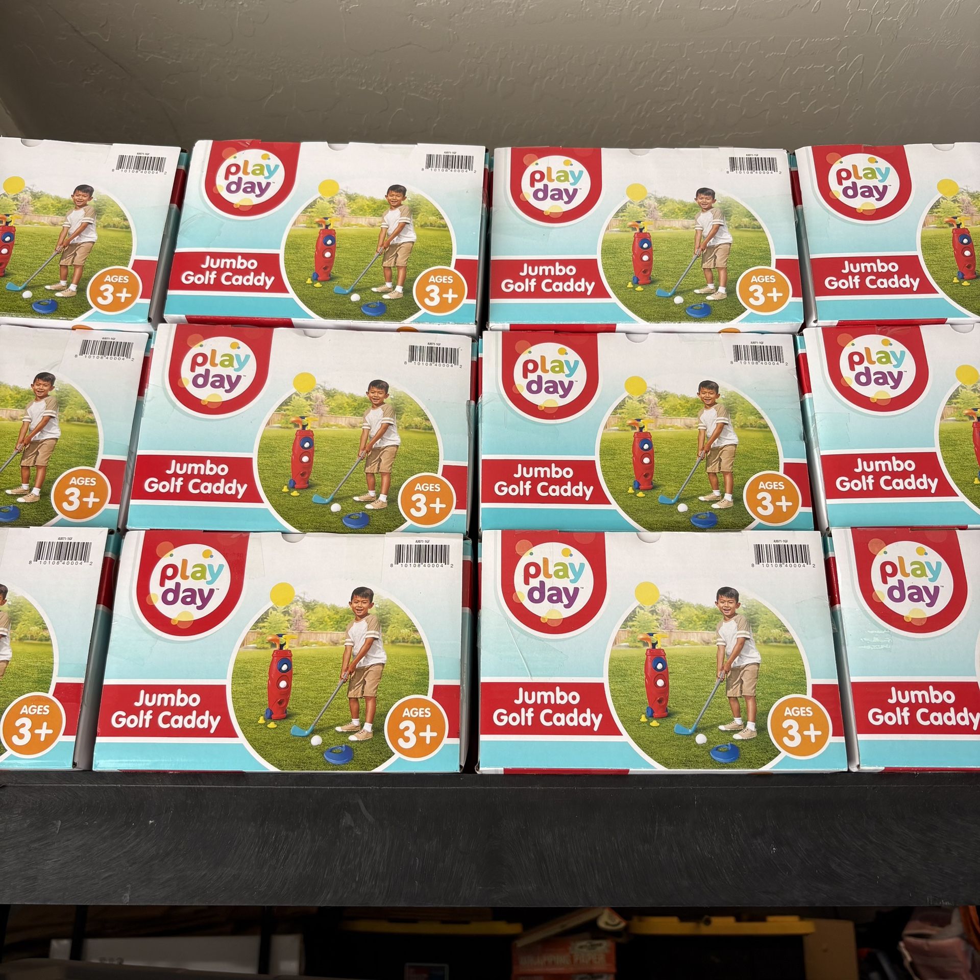 NEW Kids Golf Caddy Club Ball Play Set Toy Outdoor Indoor Christmas Gift