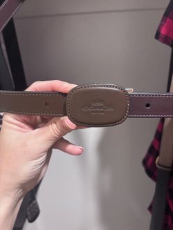 Womens brown belt