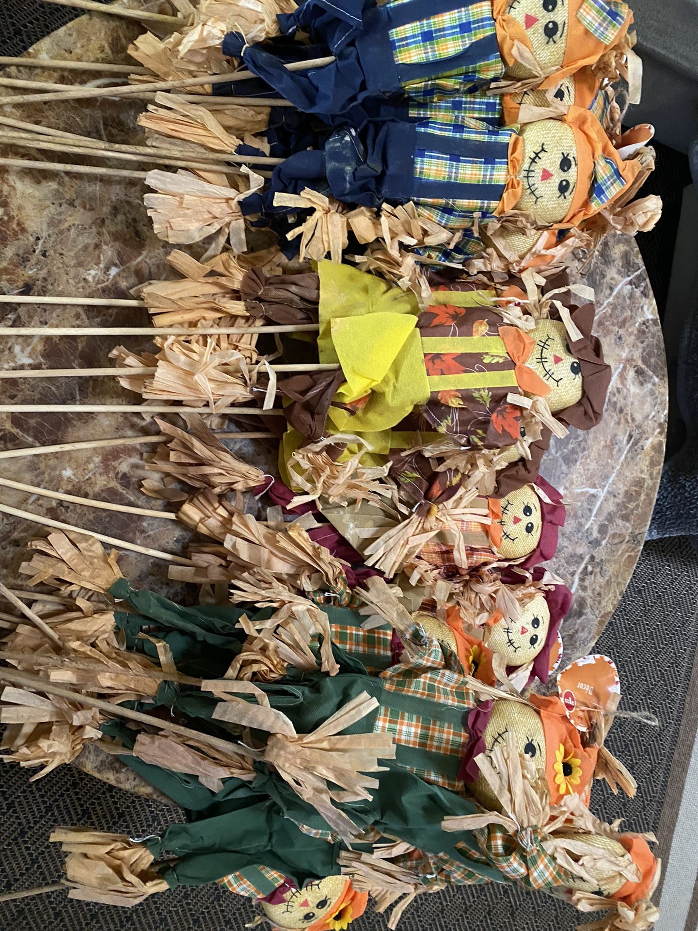 (25) Scarecrows on a Stick