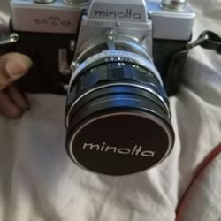 Vintage Nikon Minolta Camera's And Vivitar Lenses 