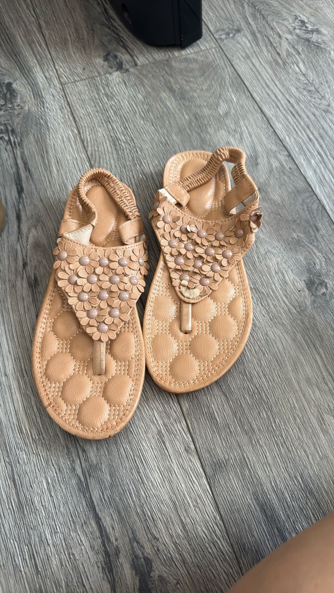 Flower Sandals Thong Style