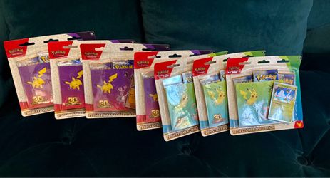 Pokemon 30th Celebration Sticker Collection