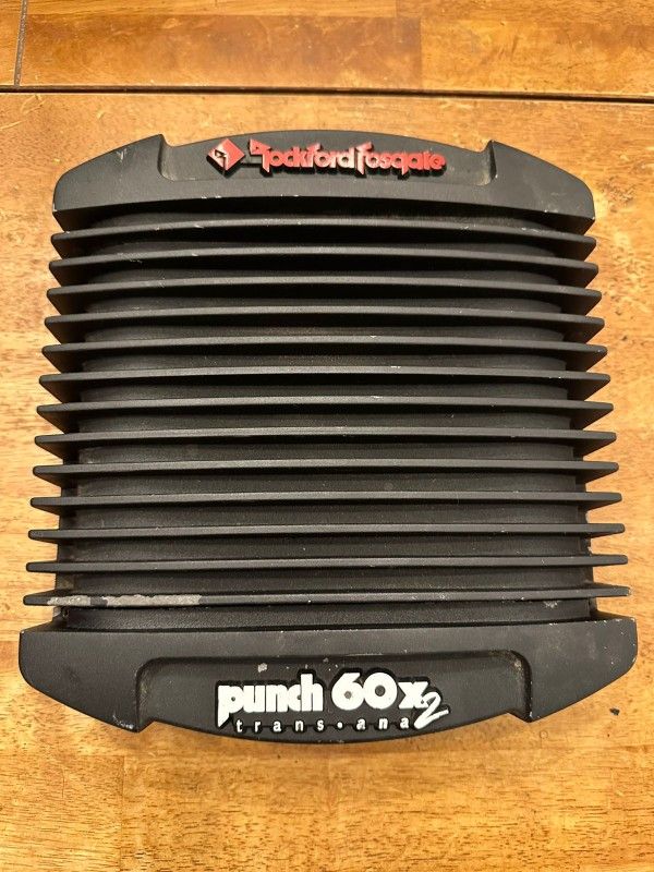 Old Rockford Fosgate Punch Amp 60x2 
