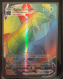 Salamence VMAX (Secret) - SWSH03: Darkness Ablaze (SWSH03) Rainbow