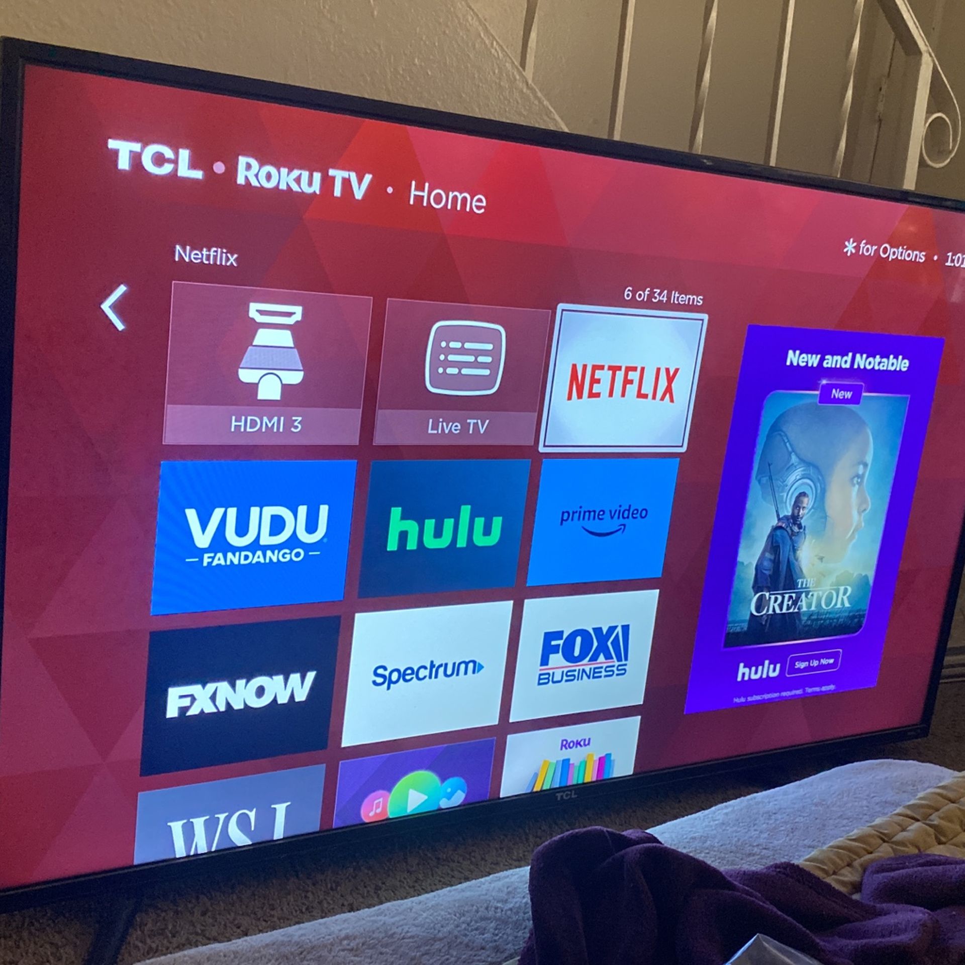 TCL Roku Tv 55inch