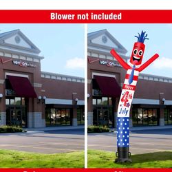 10 ft wacky dancing inflatable tube man for 4th july. NEW in box