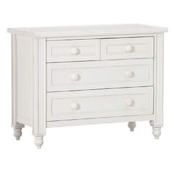 Pottery Barn Thomas White Wood Dresser