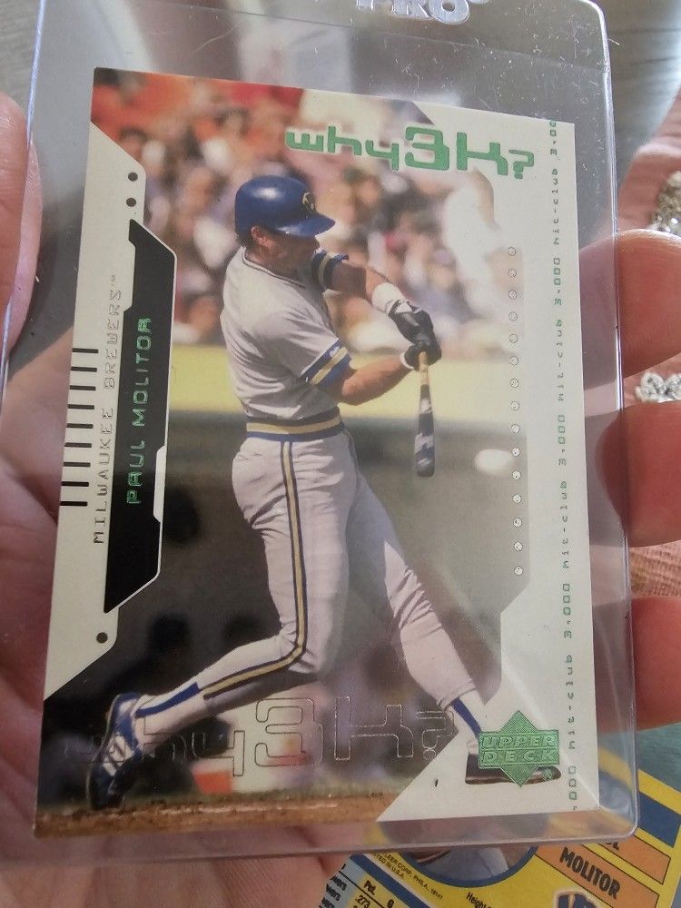 Paul Molitor Toronto Blue Jays '99 Upper Deck Why3K? '93 Fleer Ultra '93 Pinnacle '93 Bowman '97 Fleer Ultra Baseball Cards