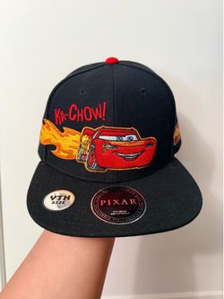 Disney cars Lightning McQueen snap back hat