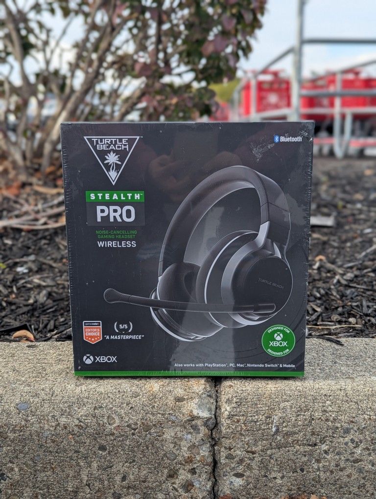 Turtle Beach Stealth Pro Wireless Noise-Cancelling Gaming Headset - Xbox NIB