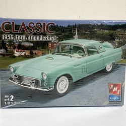 AMT ERTL ~ Classic 1956 Ford Thunderbird ~ 1:25 Scale Model Kit 38398 ~ SEALED