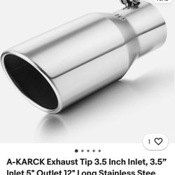 Universal Exhaust Tip - $30 New 