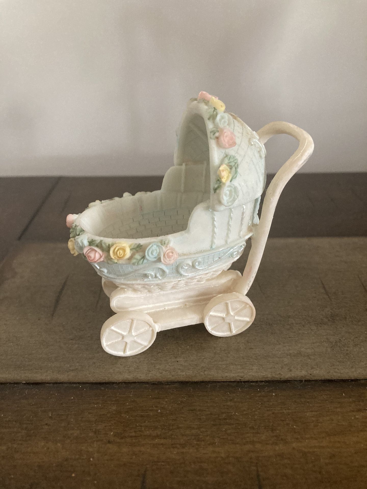 Easter Bunny Cart Porcelain And Easter Bunny Stand
