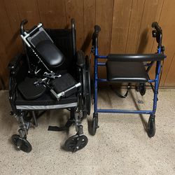 Kids Wheelchair And Stroller 