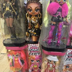 LOL OMG SURPRISE DOLL SET OF 4 $80