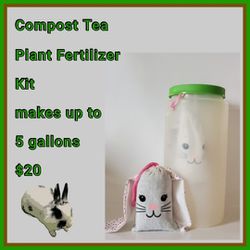 Compost Tea 🪴 Plant Fertilizer Kit Kit 