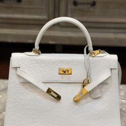Hermes OSTRICH  Kelly 32