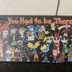 Nostalgic Cartoon Painting 