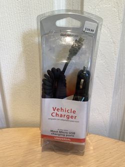 Verizon Universal Vehicle Charger Mini-USB Port