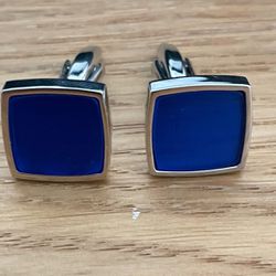 Cufflinks (blue)