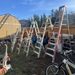 Variety Of Ladders  Price Varies On Size 