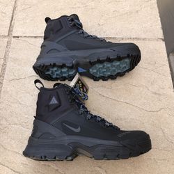 New Nike Acg Zoom Gaiadome Gore-Tex Black Boots Waterproof Men’s 8, Women’s 9.5