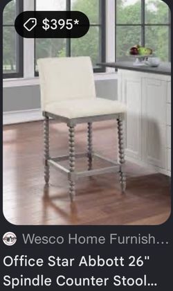 (Free Delivery)High End-Office Star Brand 25.5” Solid Firm Bar Stool