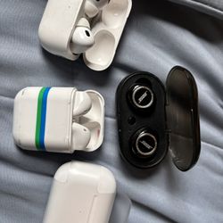 Single Airpods (no box) & Bose Airpods 