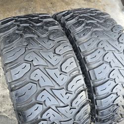 only 2 used tires Lt37x12.50r20 Nexen Rodiam MTX $199.00