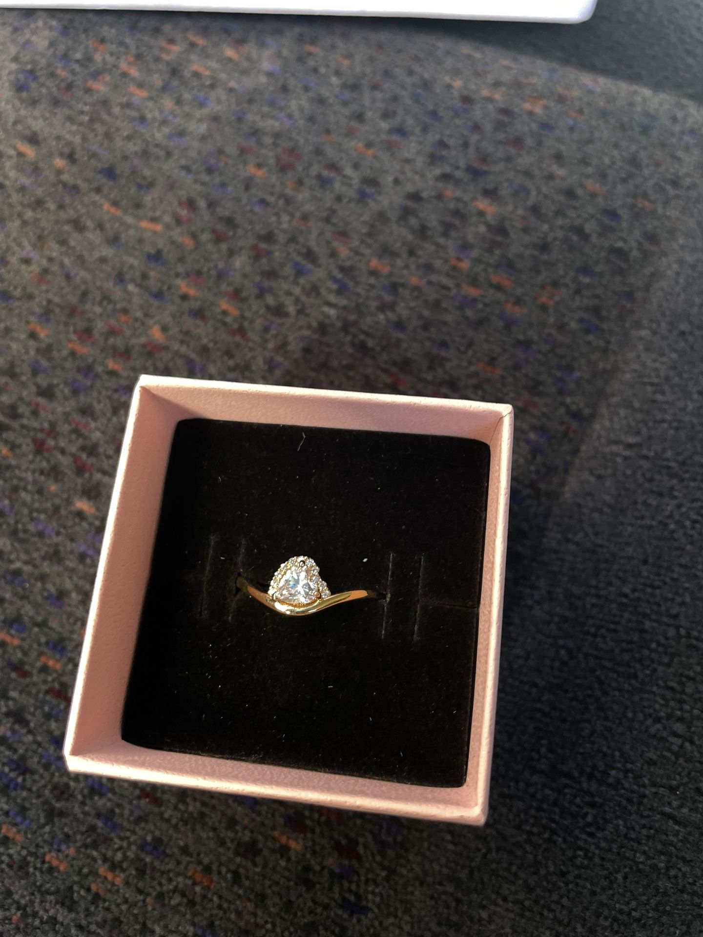 Pandora Gold Heart Ring