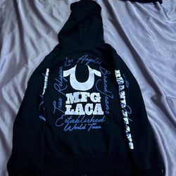 True Religion Zip Up Hoodie