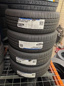 225/55r18 falken ziex installation and balance include