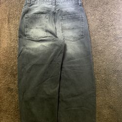 Black bershka baggy jeans