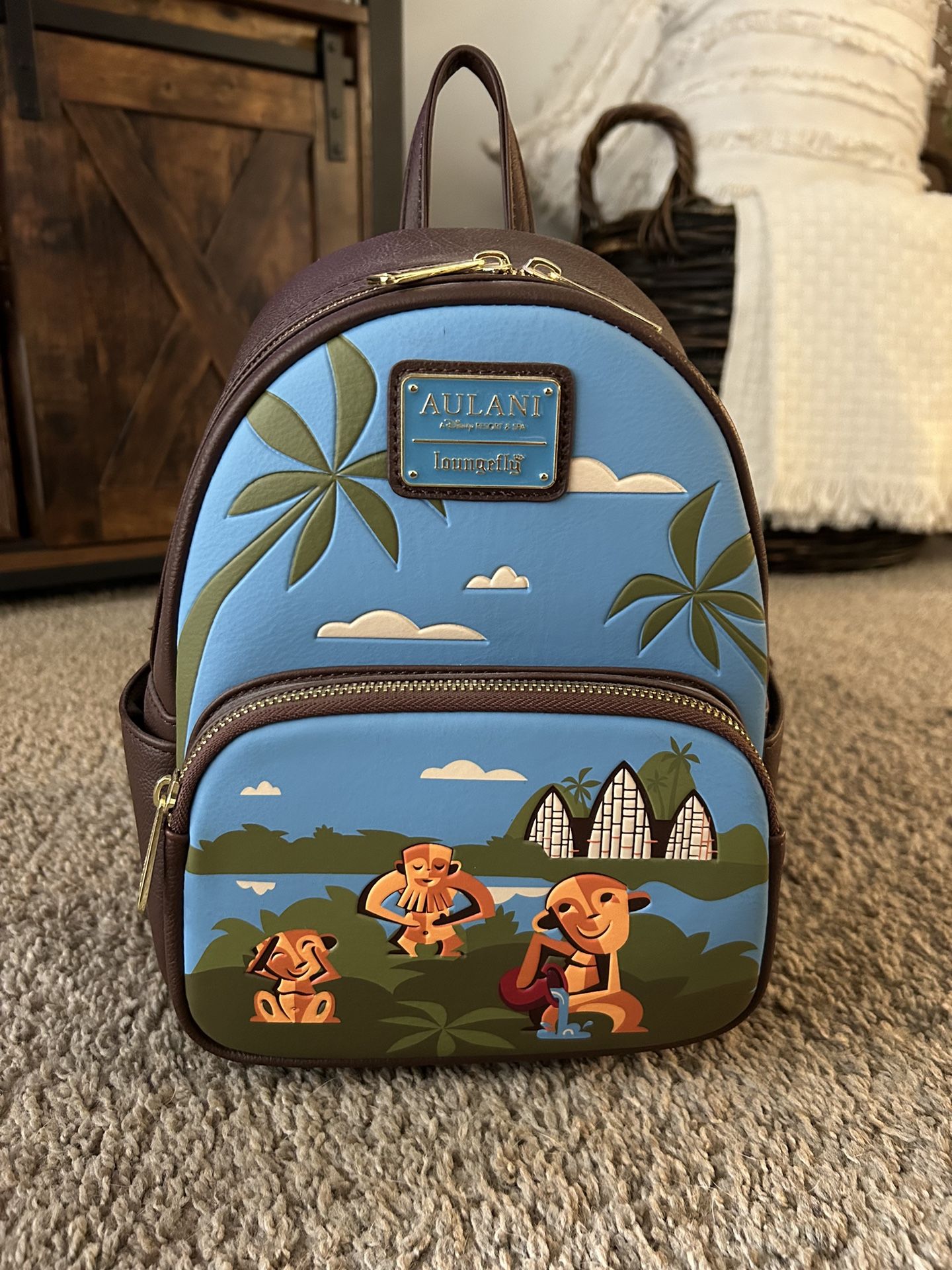 Disney Aulani Loungefly Backpack - Excellent Condition 