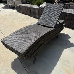 Patio Wicker Lounge Chairs