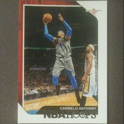 2018-19 Panini Carmelo Anthony Houston Rockets #20  Hoops NBA Basketball Card Collectible Sports