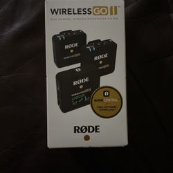 Brand New RODE Wireless Go ll Dual Channel Wireless Microphone System