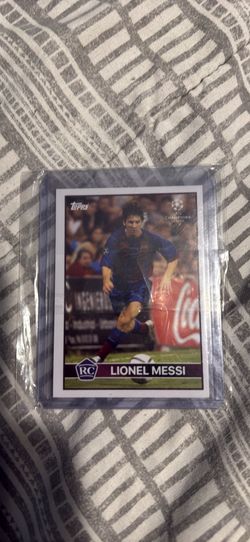 Lionel Messi Topps Card