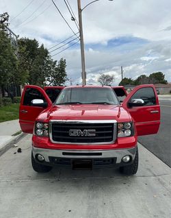 GMC Sierra Red Pickup Truck