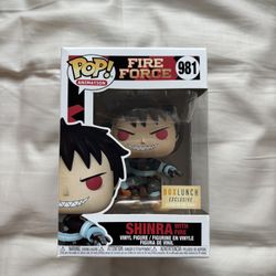 Fire Force Shinra Exclusive Funko Pop