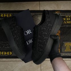 Dior Designer Black Shoes 