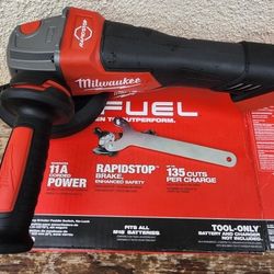 Milwaukee Grinder Rapid Stop Tool Only New 