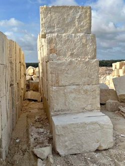 Texas Limestone Blocks - Shipped to Bastrop direct from  Florence, TX
