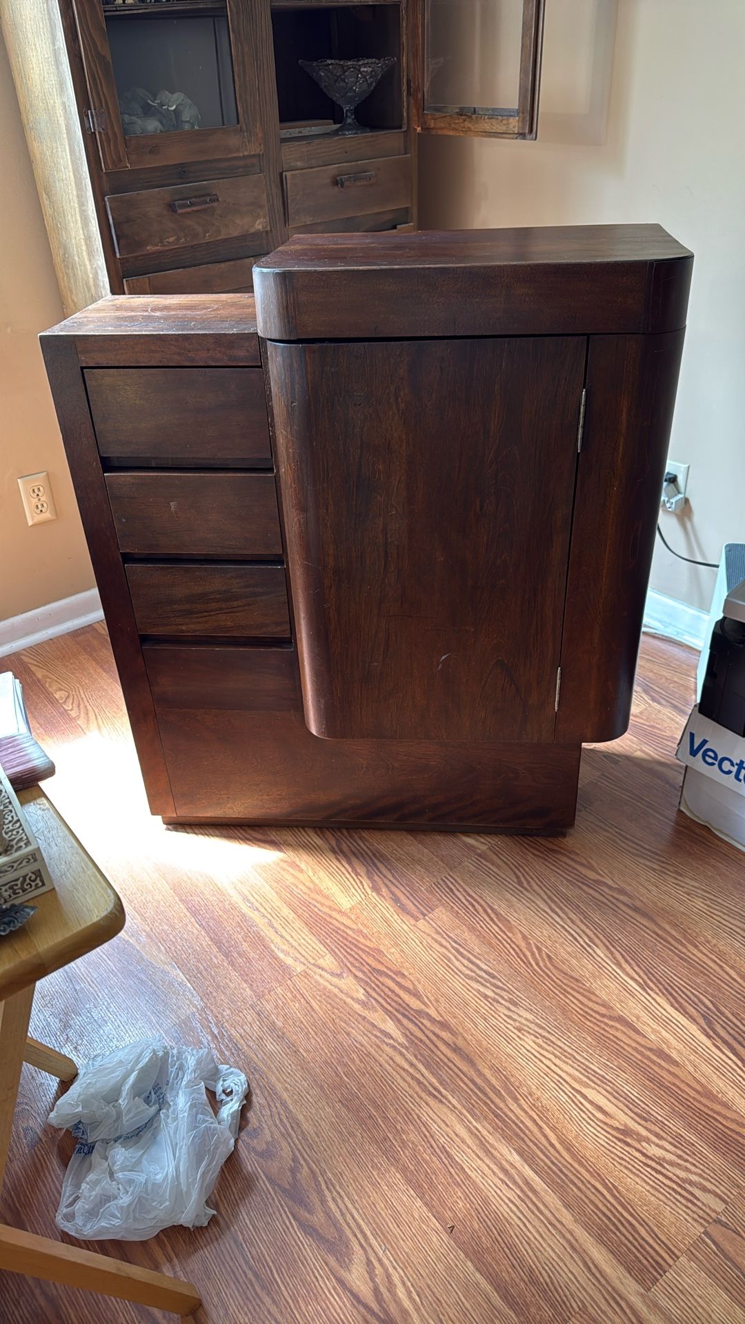 Antique Sewing Cabinet