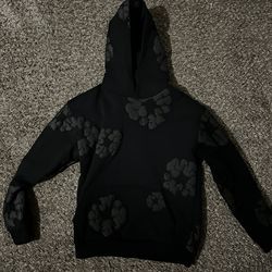 Denim Tears Black On Black Hoodie Size M READ DESCRIPTION ⬇️‼️