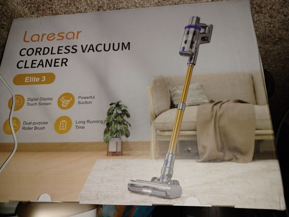Laresar Cordless Vacuum BRAND NEW IN BOX