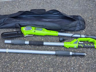 Greenworks Electric Pole Saw