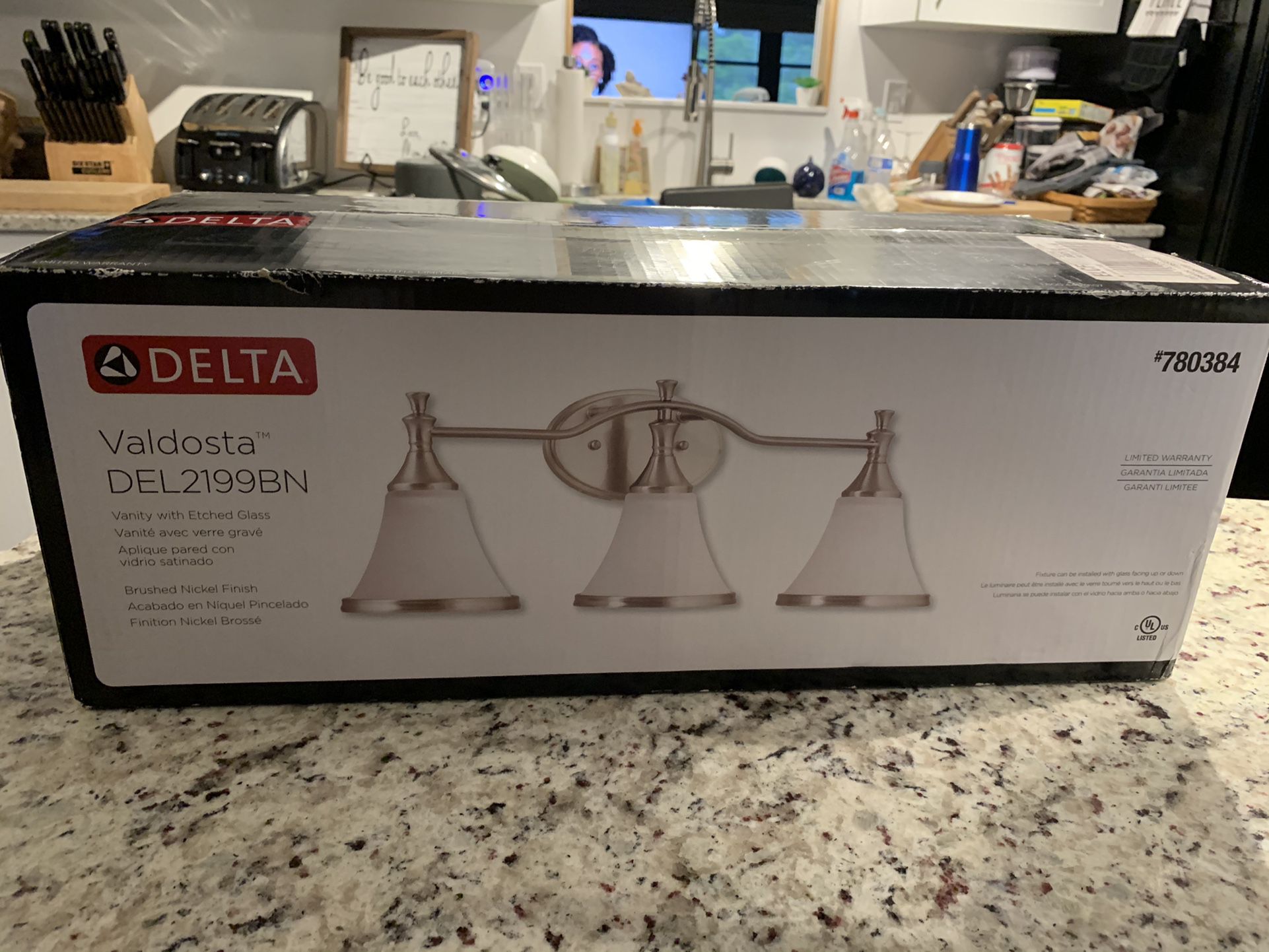 Delta Light Fixture