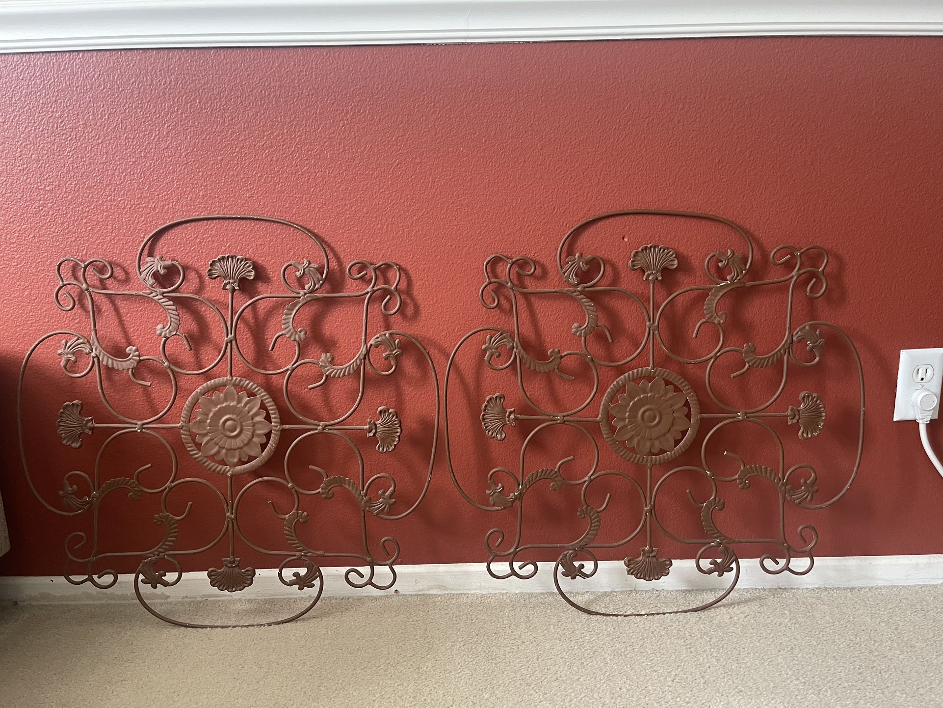 IRON WALL DECOR 24” - SET $20