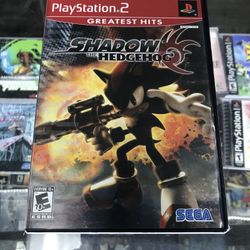 Shadow The Hedgehog Ps2 $40Gamehogs 11am-7pm